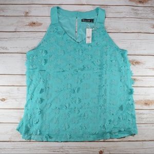 NY&Co Flower Embellished Tank